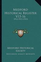 Medford Historical Register V15-16