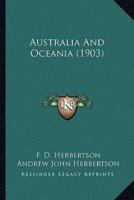 Australia And Oceania (1903)