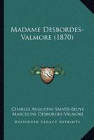 Madame Desbordes-Valmore (1870)