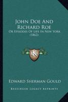 John Doe And Richard Roe
