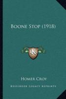 Boone Stop (1918)