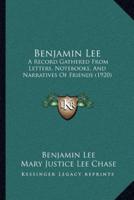 Benjamin Lee