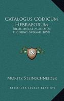 Catalogus Codicum Hebraeorum