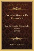 Coronica General De Espana V5