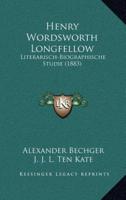 Henry Wordsworth Longfellow