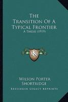 The Transition Of A Typical Frontier