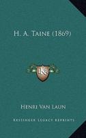 H. A. Taine (1869)