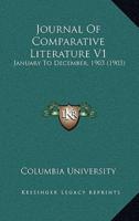 Journal Of Comparative Literature V1