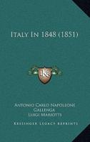 Italy In 1848 (1851)