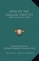 Lives Of The English Poets V3