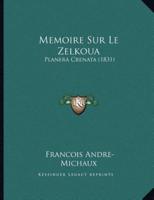 Memoire Sur Le Zelkoua