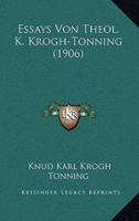 Essays Von Theol. K. Krogh-Tonning (1906)