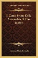 Il Canto Primo Della Monarchia Di Dio (1855)