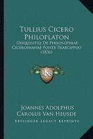 Tullius Cicero Philoplaton