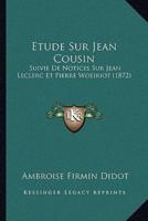 Etude Sur Jean Cousin