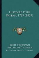 Histoire D'un Paysan, 1789 (1869)