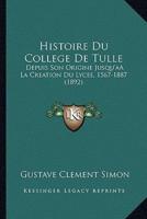 Histoire Du College De Tulle