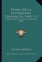Storia Della Letteratura Italiana V6, Part 1-2