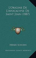 L'Origine De L'Apocalypse De Saint Jean (1887)