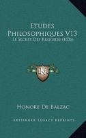 Etudes Philosophiques V13
