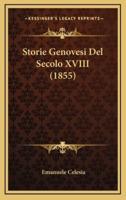 Storie Genovesi Del Secolo XVIII (1855)