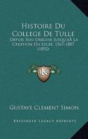 Histoire Du College De Tulle