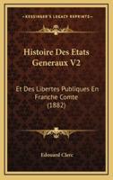 Histoire Des Etats Generaux V2