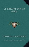 Le Theatre D'Hier (1893)