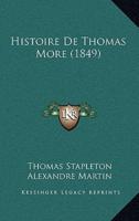 Histoire De Thomas More (1849)