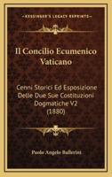 Il Concilio Ecumenico Vaticano