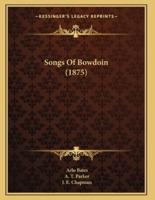 Songs Of Bowdoin (1875)