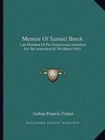 Memoir Of Samuel Breck