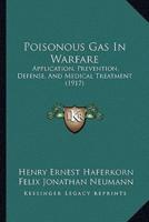 Poisonous Gas In Warfare