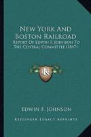 New York And Boston Railroad