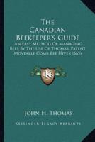 The Canadian Beekeeper's Guide