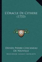 L'Oracle De Cithere (1753)