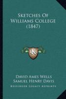 Sketches Of Williams College (1847)