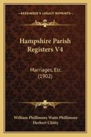 Hampshire Parish Registers V4