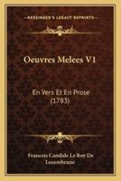 Oeuvres Melees V1