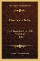 Famines In India