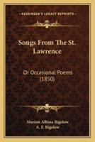 Songs From The St. Lawrence