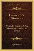 Romance Of A Missionary