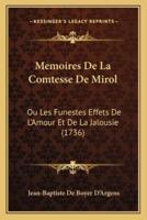 Memoires De La Comtesse De Mirol