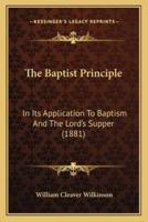 The Baptist Principle