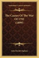The Causes Of The War Of 1792 (1899)