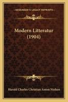 Modern Litteratur (1904)