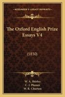 The Oxford English Prize Essays V4