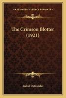 The Crimson Blotter (1921)