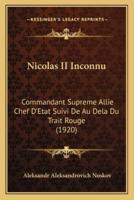 Nicolas II Inconnu