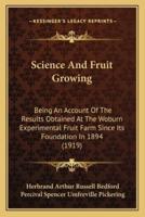 Science And Fruit Growing